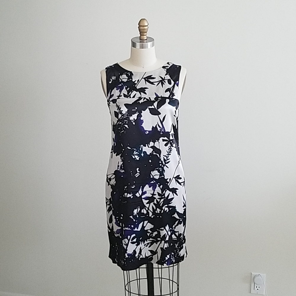 Theory Printed Silk Shift